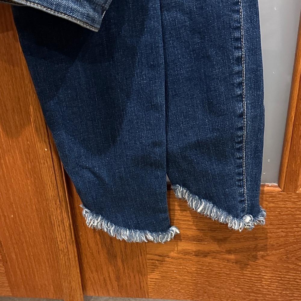 Joe's Jeans Dark Blue Ankle & Cropped Women's Jeans - Picture 2 of 9